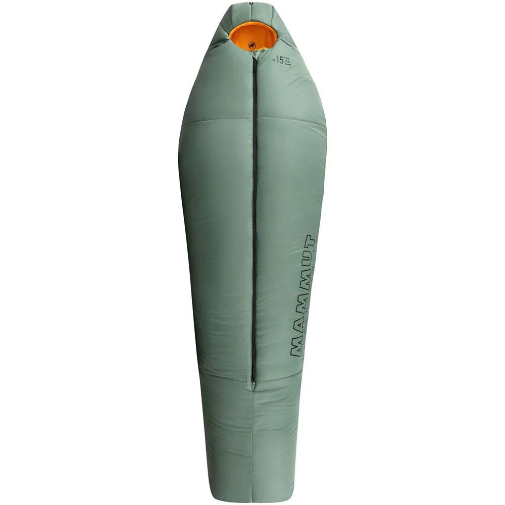 Mammut Comfort Fiber -15ºc Schlafsack, Deep cypress, Central Zipper Mammut Comfort Fiber -15ºc Schlafsack, Deep cypress, Central Zipper