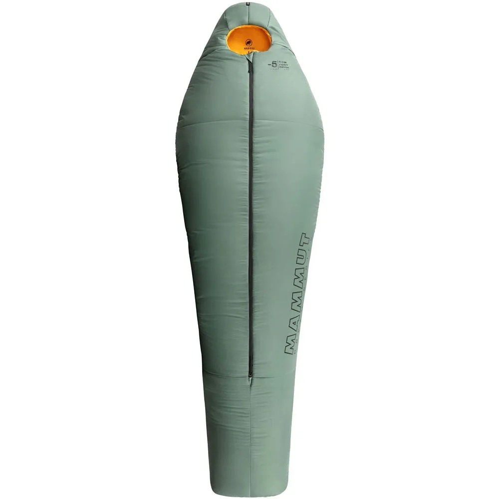 Mammut Comfort Fiber -1ºc Schlafsack, Deep cypress, Central Zipper Mammut Comfort Fiber -1ºc Schlafsack, Deep cypress, Central Zipper
