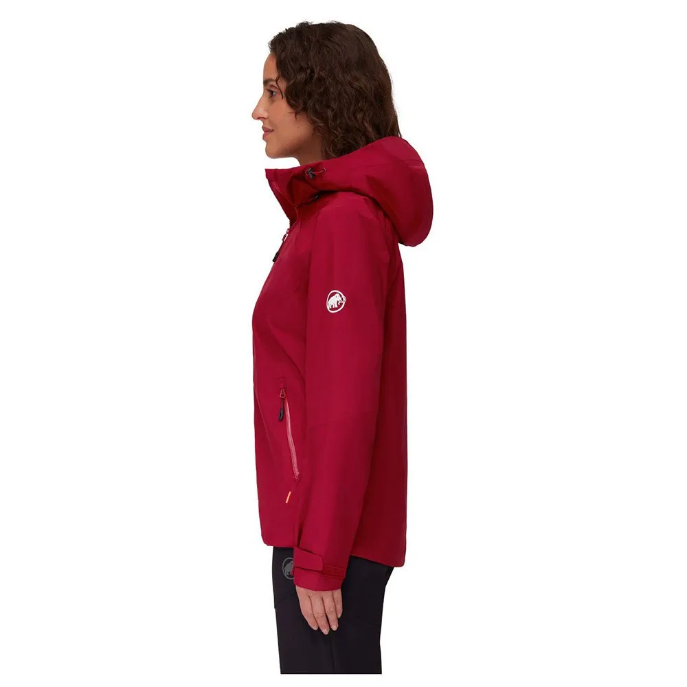 Mammut Convey Tour Hs Jacke Refurbished, Blood red / black