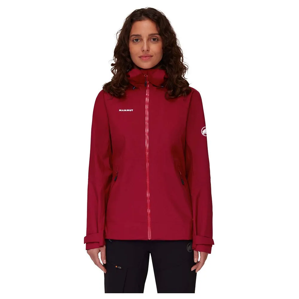 Mammut Convey Tour Hs Jacke Refurbished, Blood red / black