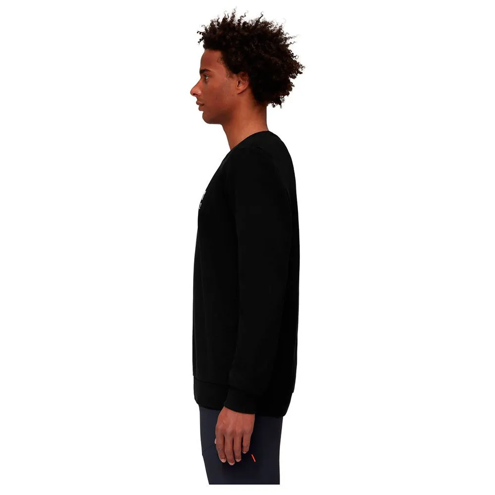 Mammut Core Logo Sweatshirt, Black Mammut Core Logo Sweatshirt, Black