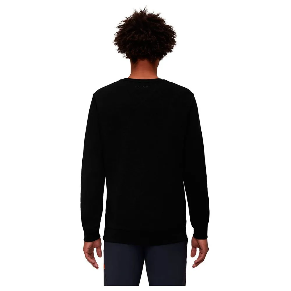 Mammut Core Logo Sweatshirt, Black Mammut Core Logo Sweatshirt, Black