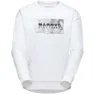 Mammut Core Unexplored Langarm-t-shirt, White