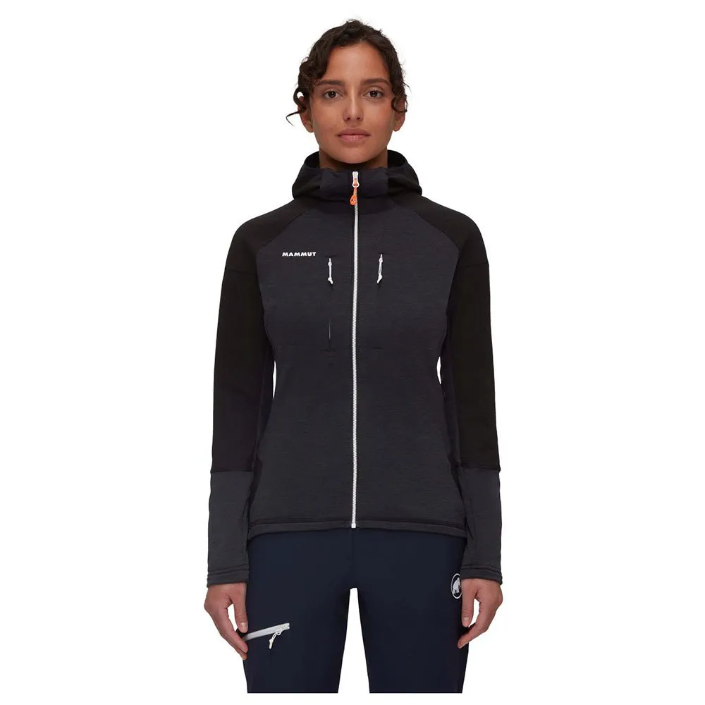 Mammut Eiswand Advanced Fleece Mit Durchgehendem Reißverschluss Refurbished, Black Mammut Eiswand Advanced Fleece Mit Durchgehendem Reißverschluss Refurbished, Black