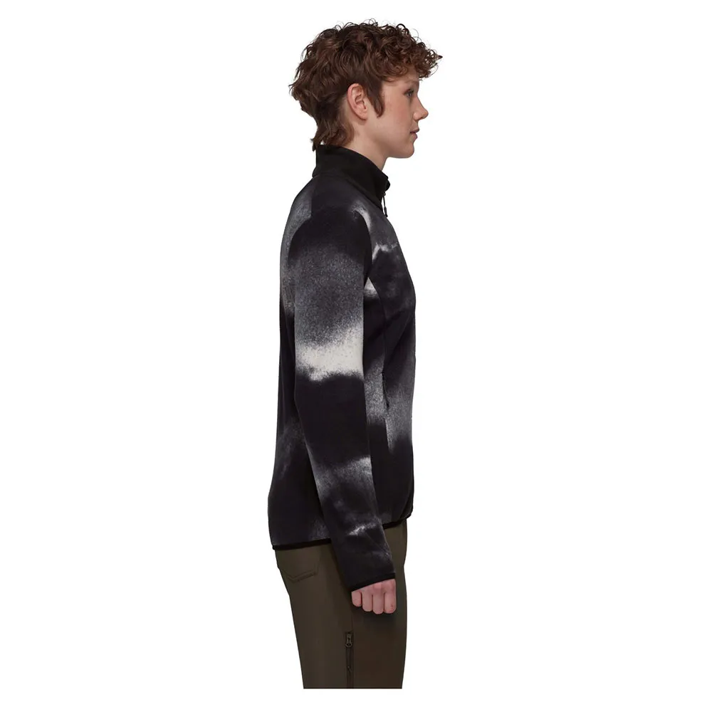 Mammut Innominata Light Grain Fleece Mit Durchgehendem Reißverschluss, Black / white