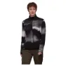Mammut Innominata Light Grain Fleece Mit Durchgehendem Reißverschluss, Black / white
