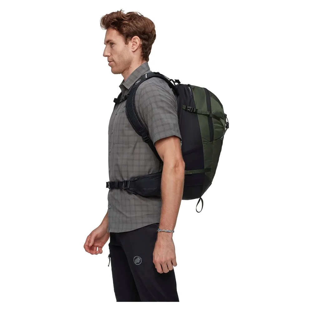 Mammut Lithium 25l Rucksack, Dark marsh / black