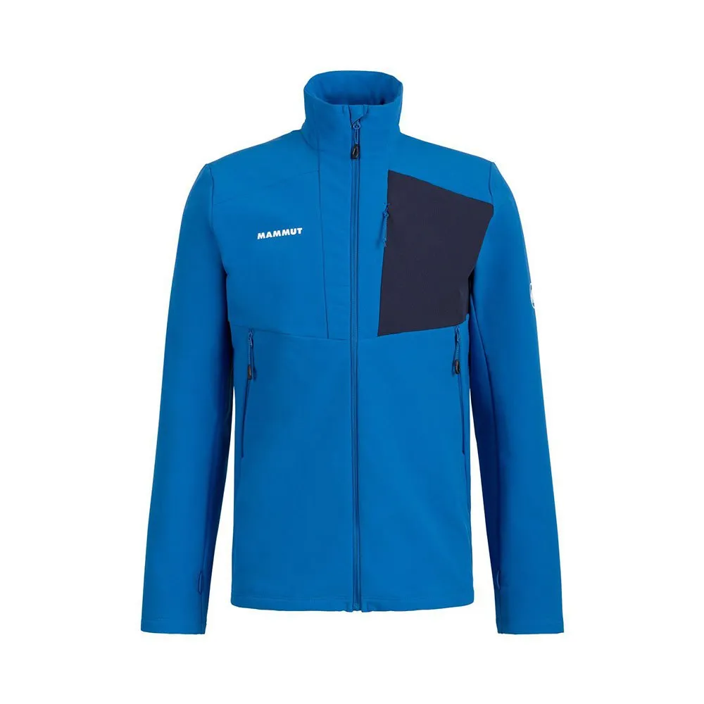 Mammut Madris Fleece Mit Durchgehendem Reißverschluss, Ice / marine Mammut Madris Fleece Mit Durchgehendem Reißverschluss, Ice / marine