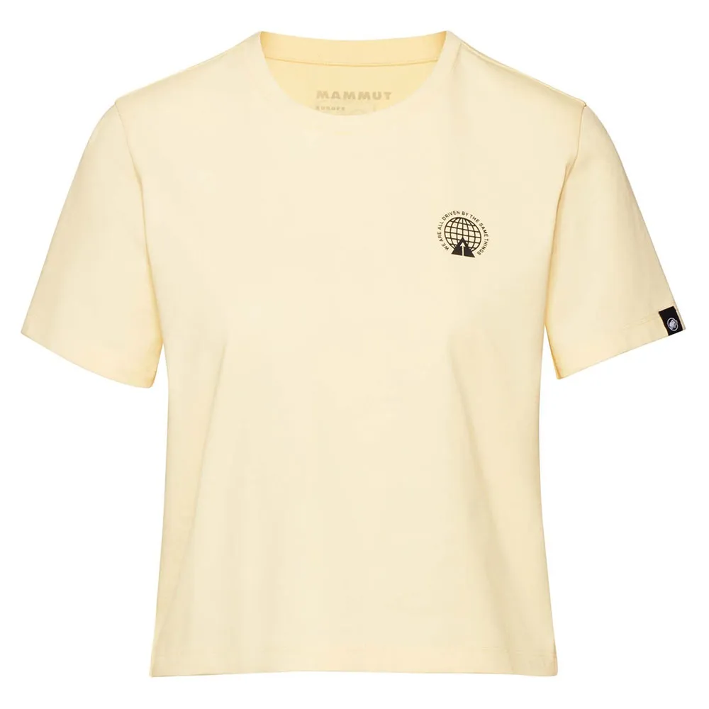 Mammut Massone Cropped Emblems Kurzarm-t-shirt