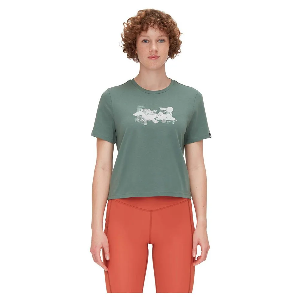 Mammut Massone Cropped Rocks Kurzarm-t-shirt Mammut Massone Cropped Rocks Kurzarm-t-shirt
