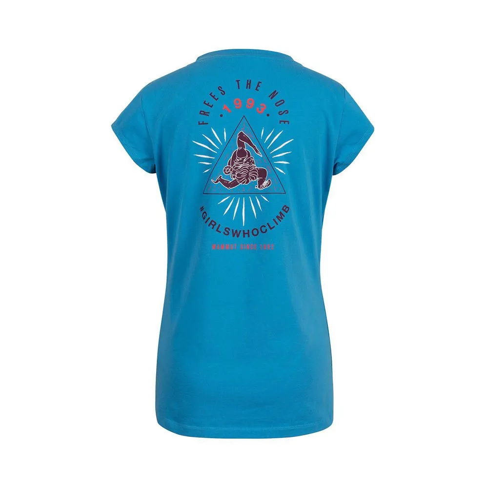 Mammut Massone Kurzarm-t-shirt, Gentian print 1 Mammut Massone Kurzarm-t-shirt, Gentian print 1