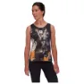 Mammut Massone Sport Sender ärmelloses T-shirt, Black / tangerine