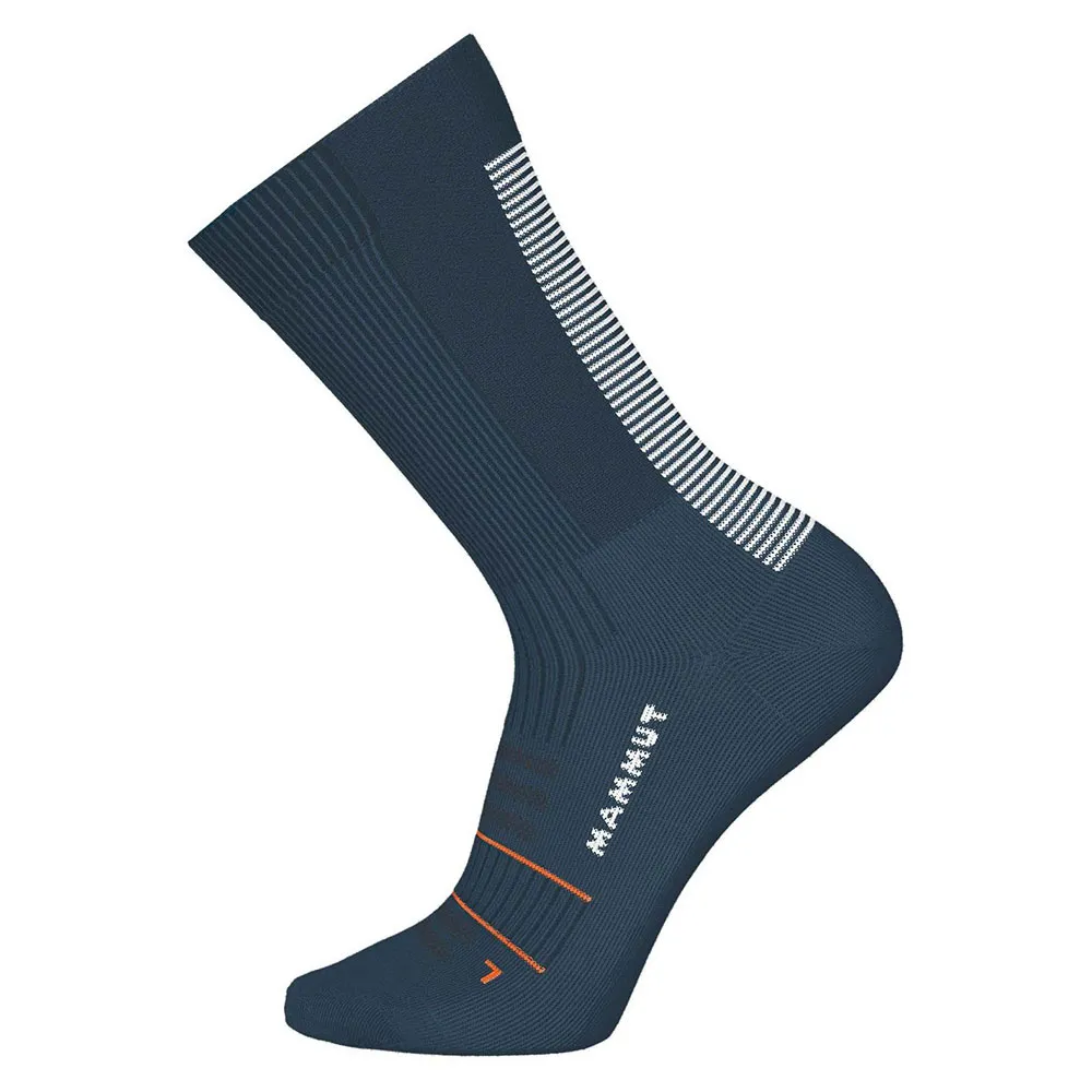 Mammut Mountain Running Targeted Cushion Crew-socken male, Deep ice / tangerine / white Mammut Mountain Running Targeted Cushion Crew-socken male, Deep ice / tangerine / white