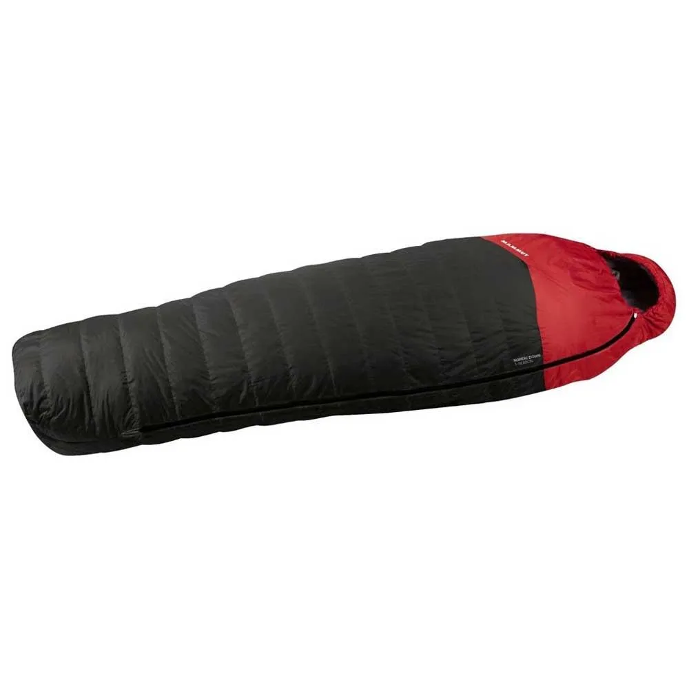 Mammut Nordic Down 180 Schlafsack, Graphite / fire, Right Zipper Mammut Nordic Down 180 Schlafsack, Graphite / fire, Right Zipper