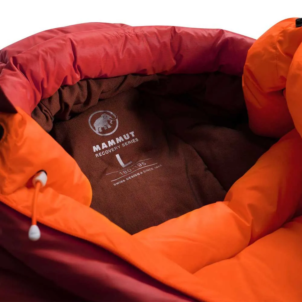 Mammut Perform Down -7ºc Schlafsack, Safety orange, Central Zipper Mammut Perform Down -7ºc Schlafsack, Safety orange, Central Zipper