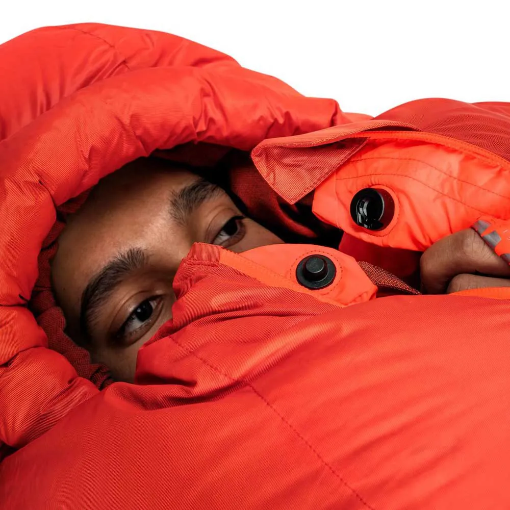 Mammut Perform Down -7ºc Schlafsack, Safety orange, Central Zipper Mammut Perform Down -7ºc Schlafsack, Safety orange, Central Zipper