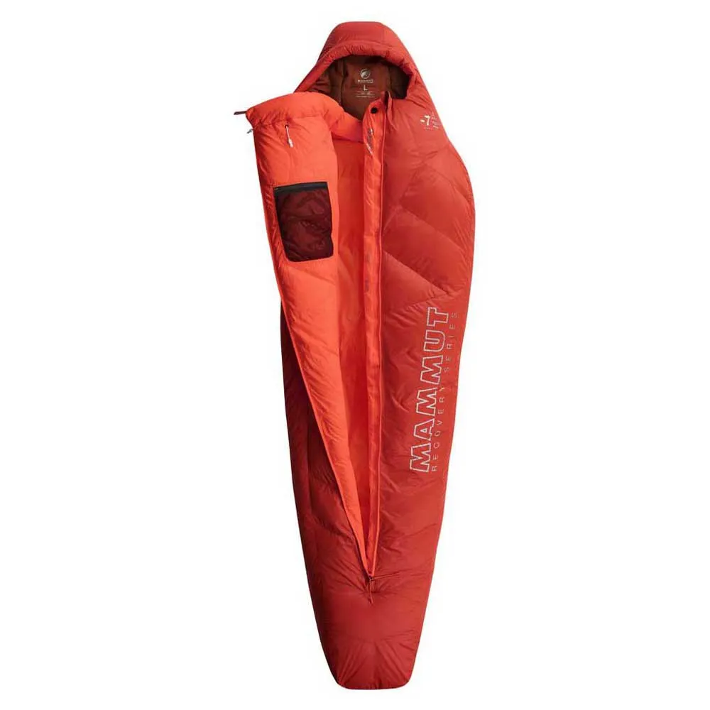 Mammut Perform Down -7ºc Schlafsack, Safety orange, Central Zipper Mammut Perform Down -7ºc Schlafsack, Safety orange, Central Zipper