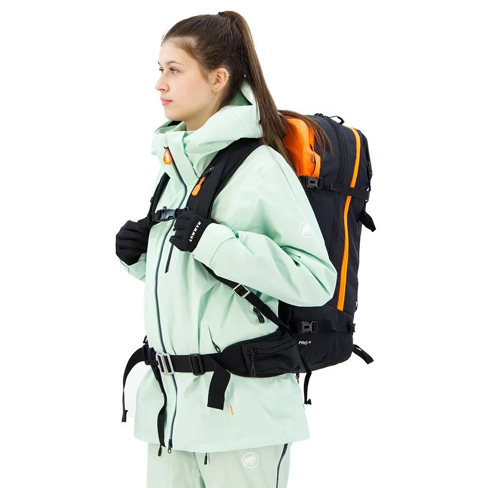 Mammut Pro 35l Airbag 3.0 Rucksack, Black Mammut Pro 35l Airbag 3.0 Rucksack, Black