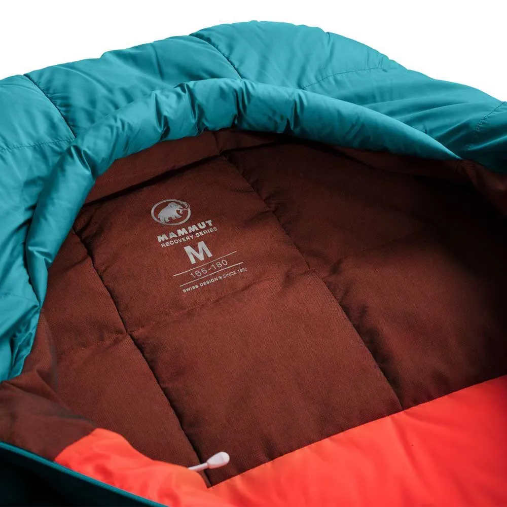 Mammut Relax Down -2ºc Schlafsack, Petrol, Central Zipper Mammut Relax Down -2ºc Schlafsack, Petrol, Central Zipper