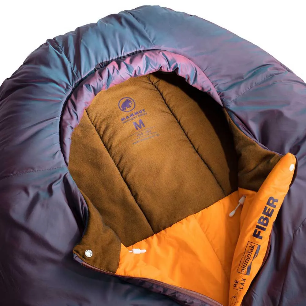 Mammut Relax Fiber -2ºc Schlafsack, Renaissance, Central Zipper Mammut Relax Fiber -2ºc Schlafsack, Renaissance, Central Zipper
