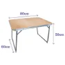 Marbueno Summer 10028 D16 80x60x50 Cm Klappbarer Campingtisch, Assorted, 80 x 60 x 50cm
