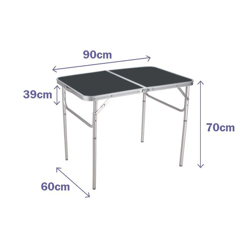 Marbueno Summer 10031 D25 90x60x39/70 Cm Höhenverstellbarer Klappcampingtisch, Assorted, 90 x 60 x 39/70cm Marbueno Summer 10031 D25 90x60x39/70 Cm Höhenverstellbarer Klappcampingtisch, Assorted, 90 x 60 x 39/70cm
