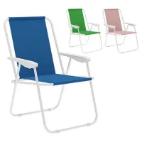 Marbueno Summer 10169 59x51x75 Cm Fester Klappstuhl Aus Aluminium Marbueno Summer 10169 59x51x75 Cm Fester Klappstuhl Aus Aluminium