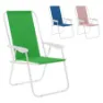 Marbueno Summer 10170 59x51x83 Cm Fester Klappstuhl Aus Aluminium, Assorted, 59 x 51 x 83cm