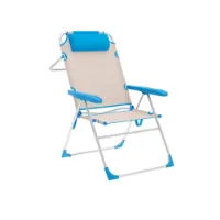 Marbueno Summer 10174 67x66x99 Cm Aluminium Mehrfach Verstellbarer Klappstuhl unisex Marbueno Summer 10174 67x66x99 Cm Aluminium Mehrfach Verstellbarer Klappstuhl unisex