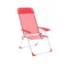 Marbueno Summer Klappstuhl 5 Positionen 69x58x110 Cm, Coral, One Size