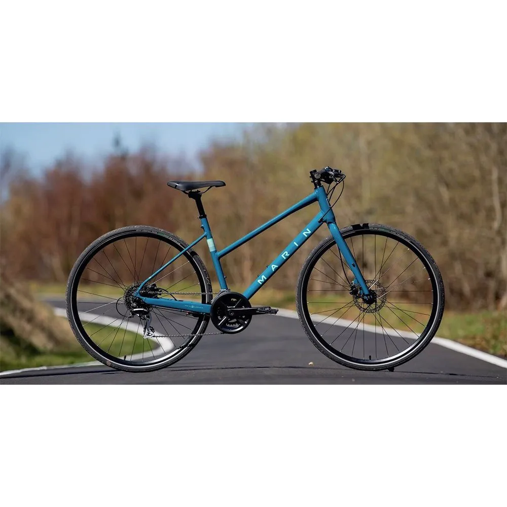 Marin Fairfax 2 St Acera 2023 Fahrrad, Gloss green / teal, M