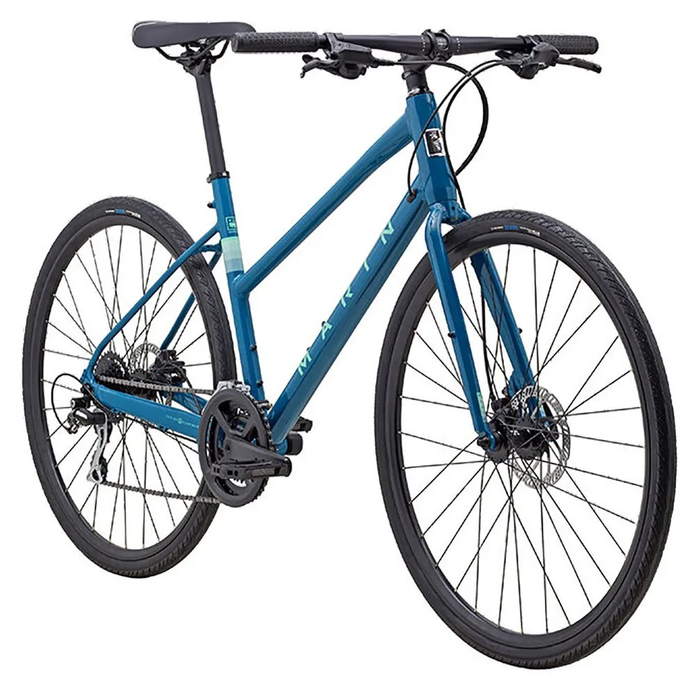 Marin Fairfax 2 St Acera 2023 Fahrrad, Gloss green / teal, M