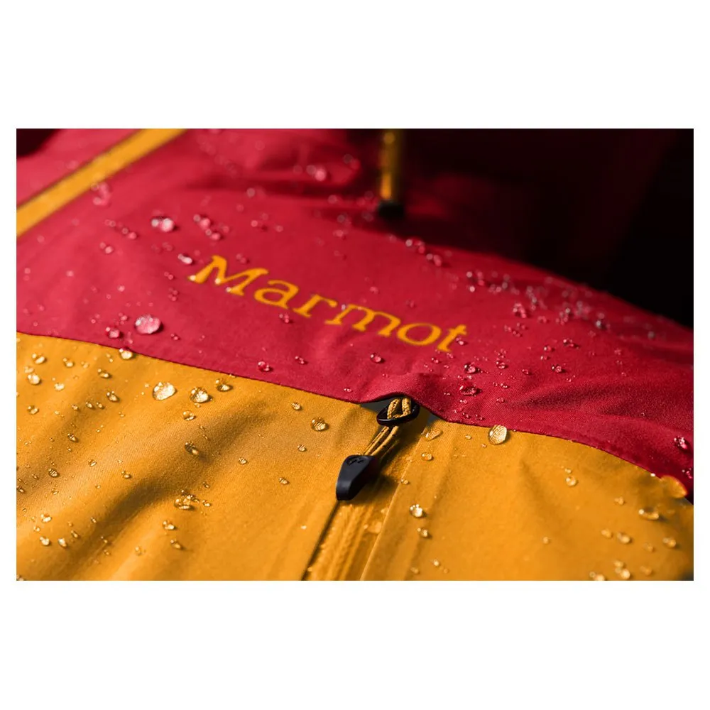 Marmot Alpinist Goretex Jacke, Team red / golden sun Marmot Alpinist Goretex Jacke, Team red / golden sun