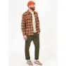 Marmot Doran Midweight Flannel Ls Langarmhemd, Chocolate