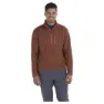 Marmot Heavyweight Drop Line Printed Fleece Mit Halbem Reißverschluss, Auburn geo diamonds