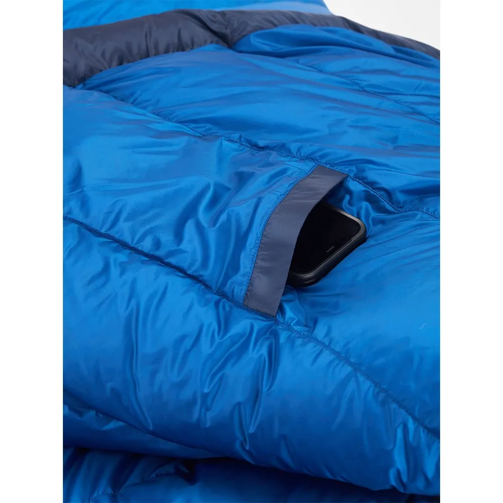 Marmot Helium M14405 Schlafsack, Arctic navy / dark azure, Left Zipper Marmot Helium M14405 Schlafsack, Arctic navy / dark azure, Left Zipper