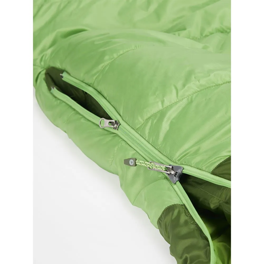 Marmot Hydrogen M14402 Schlafsack, Foliage / kiwi, Left Zipper Marmot Hydrogen M14402 Schlafsack, Foliage / kiwi, Left Zipper
