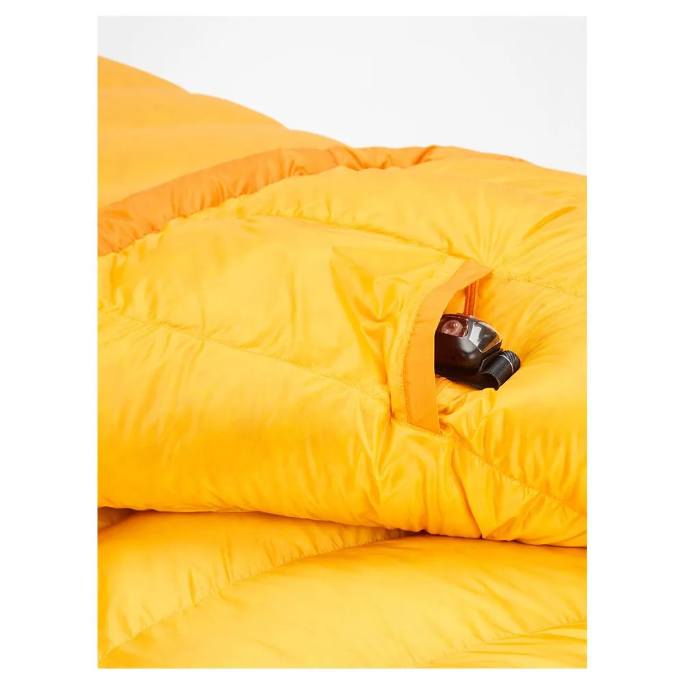Marmot Lithium M14406 Schlafsack, Orange pepper / golden sun, Left Zipper Marmot Lithium M14406 Schlafsack, Orange pepper / golden sun, Left Zipper