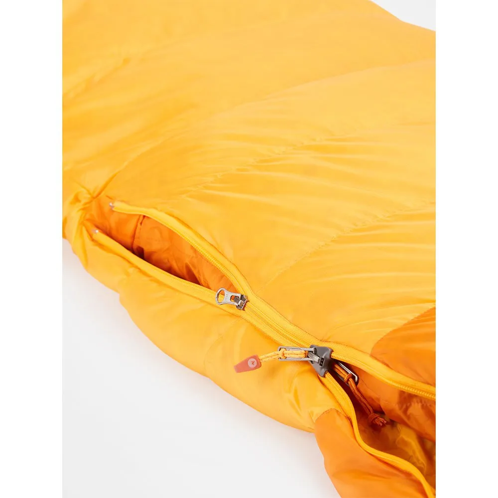 Marmot Lithium M14406 Schlafsack, Orange pepper / golden sun, Left Zipper Marmot Lithium M14406 Schlafsack, Orange pepper / golden sun, Left Zipper
