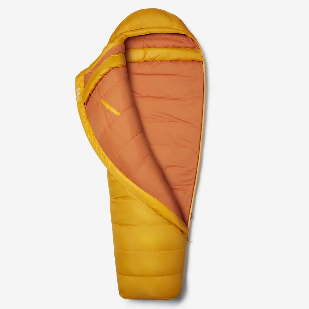 Marmot Lost Coast 0 Schlafsack, Golden sun / tangelo, Left Zipper Marmot Lost Coast 0 Schlafsack, Golden sun / tangelo, Left Zipper