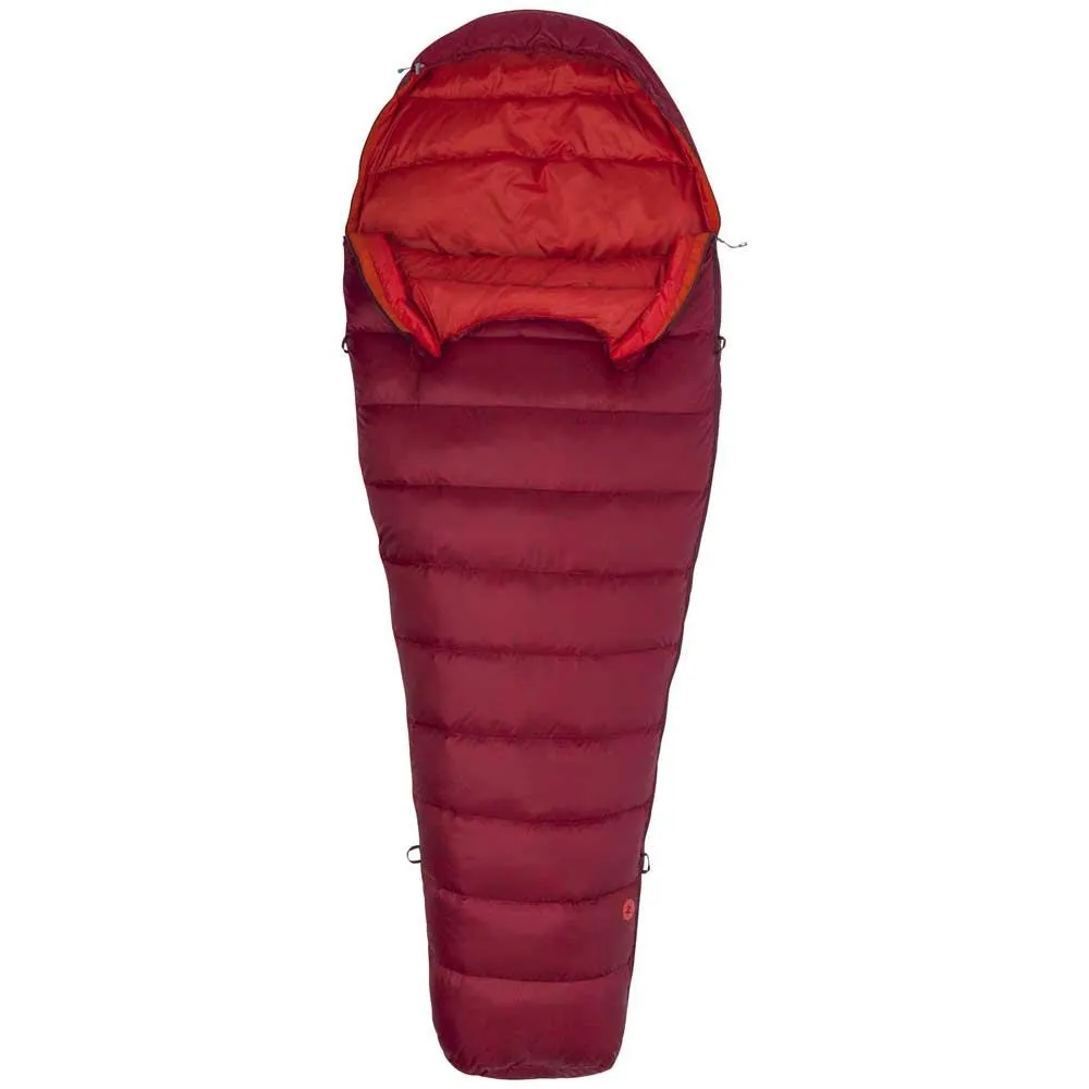 Marmot Micron 40 Schlafsack, Sienna red / tomato, Left Zipper Marmot Micron 40 Schlafsack, Sienna red / tomato, Left Zipper