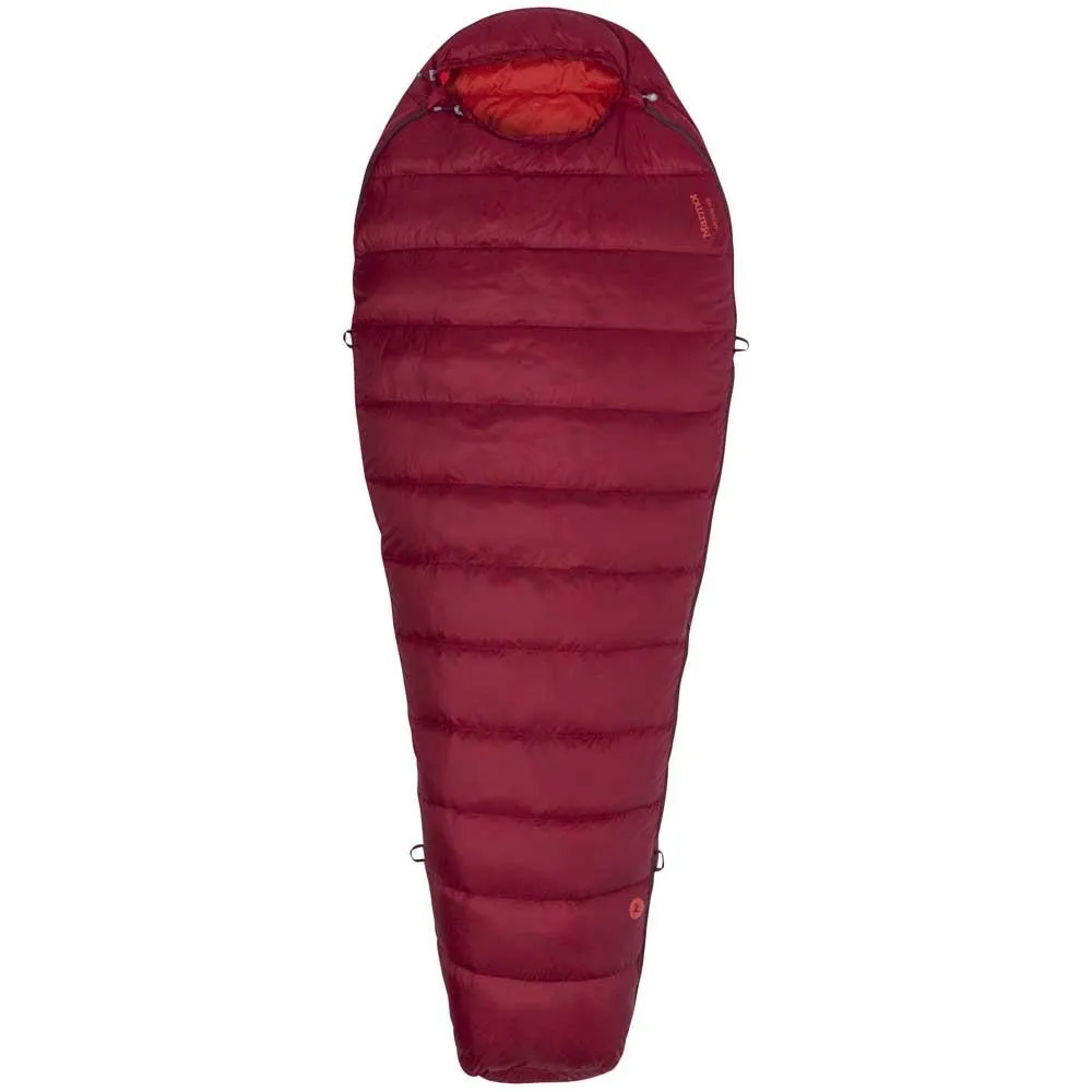 Marmot Micron 40 Schlafsack, Sienna red / tomato, Left Zipper Marmot Micron 40 Schlafsack, Sienna red / tomato, Left Zipper