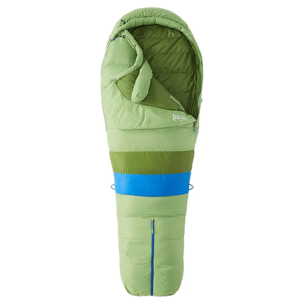 Marmot Palisade Schlafsack, Forest green / foliage, Left Zipper Marmot Palisade Schlafsack, Forest green / foliage, Left Zipper