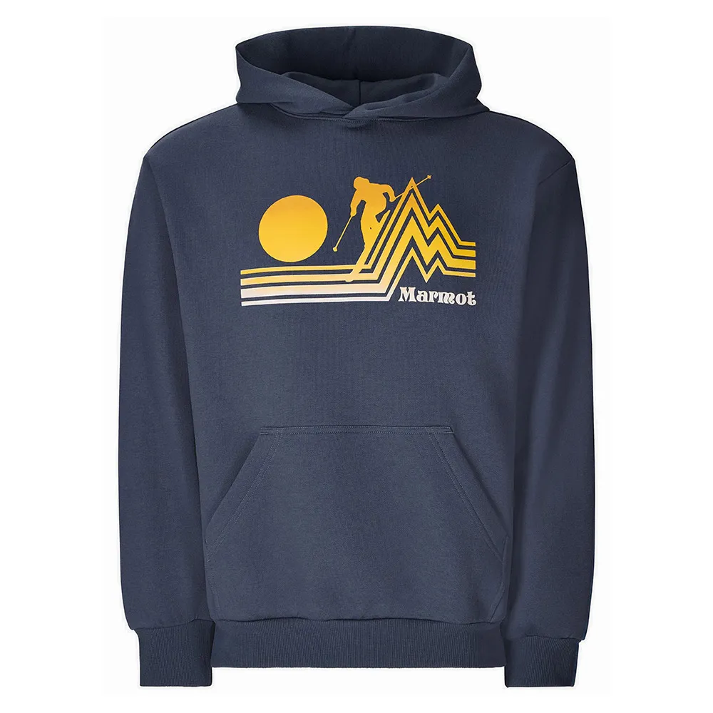 Marmot Retro Skiier Kapuzenpullover, Thunderhead