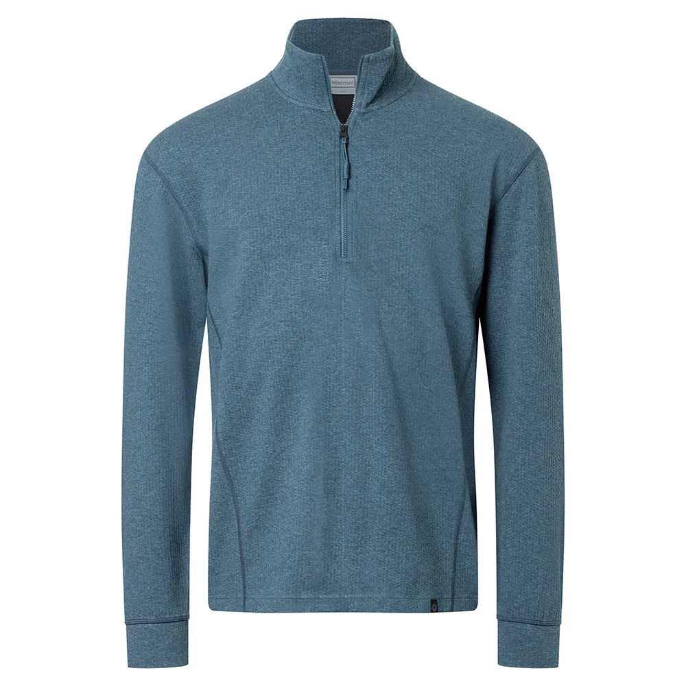 Marmot Ridge Tech Halbreißverschluss-sweatshirt, Thunderhead heather Marmot Ridge Tech Halbreißverschluss-sweatshirt, Thunderhead heather