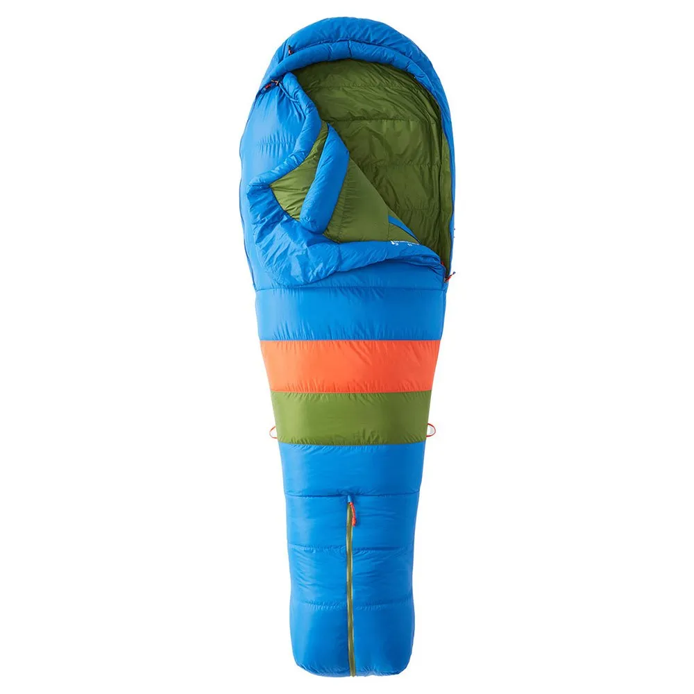 Marmot Sawtooth Schlafsack, Dark azure / foliage, Left Zipper Marmot Sawtooth Schlafsack, Dark azure / foliage, Left Zipper