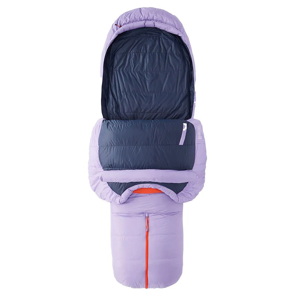 Marmot Teton Schlafsack Für Frauen, Paisley purple / arctic navy, Left Zipper Marmot Teton Schlafsack Für Frauen, Paisley purple / arctic navy, Left Zipper