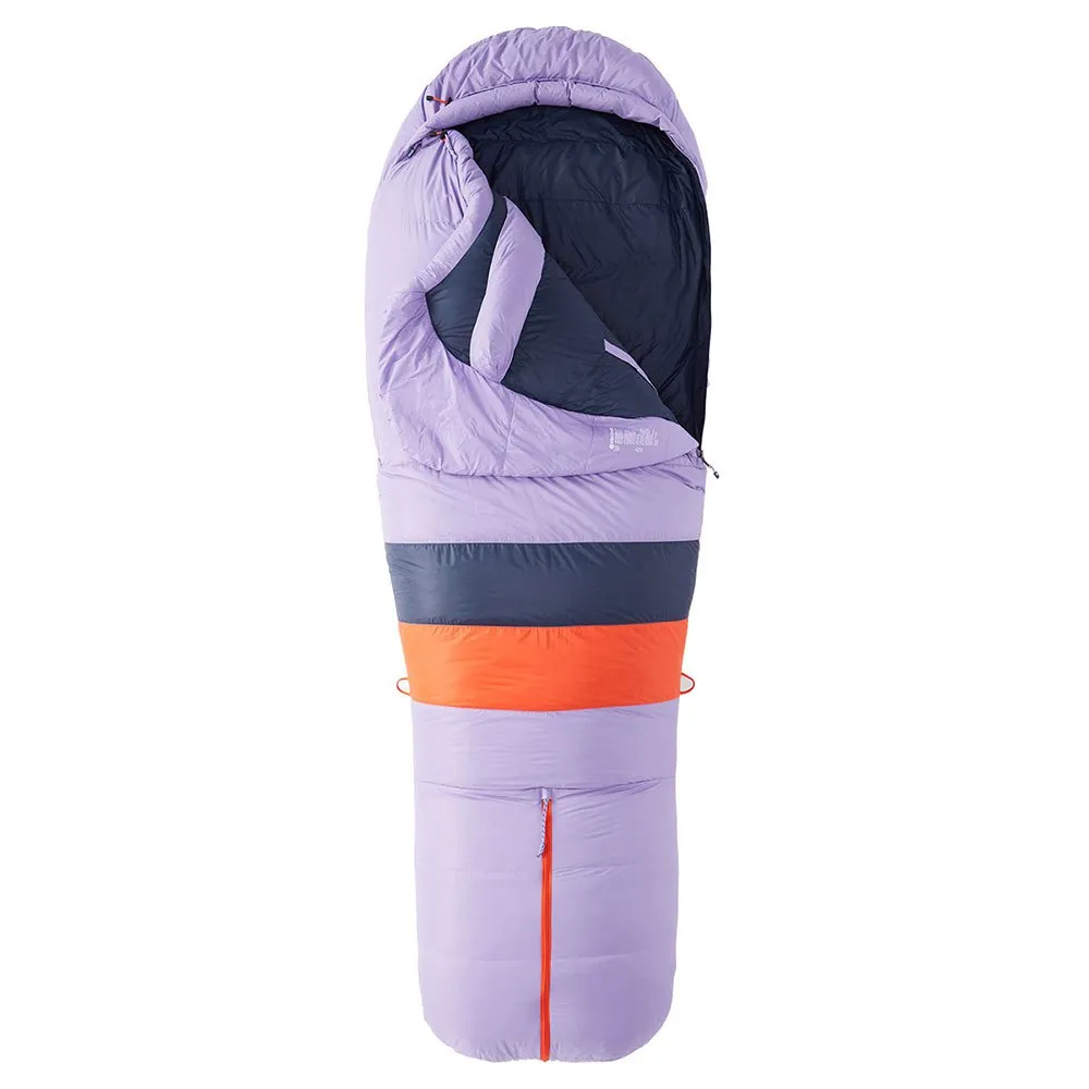 Marmot Teton Schlafsack Für Frauen, Paisley purple / arctic navy, Left Zipper Marmot Teton Schlafsack Für Frauen, Paisley purple / arctic navy, Left Zipper