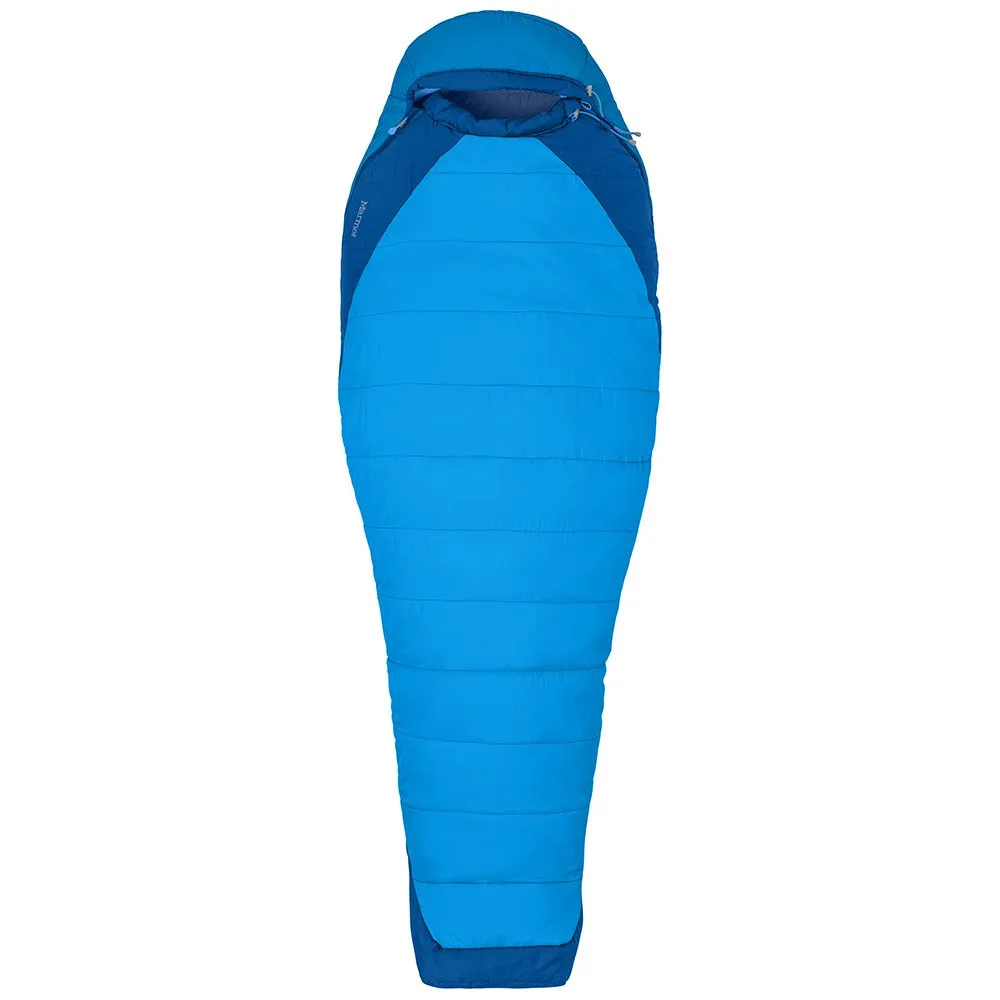 Marmot Trestles Elite Eco 15 Schlafsack, Clear blue / classic blue, Left Zipper Marmot Trestles Elite Eco 15 Schlafsack, Clear blue / classic blue, Left Zipper