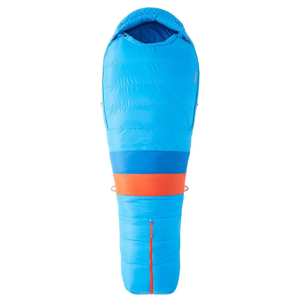 Marmot Wind River Schlafsack, Clear blue / dark azure, Left Zipper Marmot Wind River Schlafsack, Clear blue / dark azure, Left Zipper